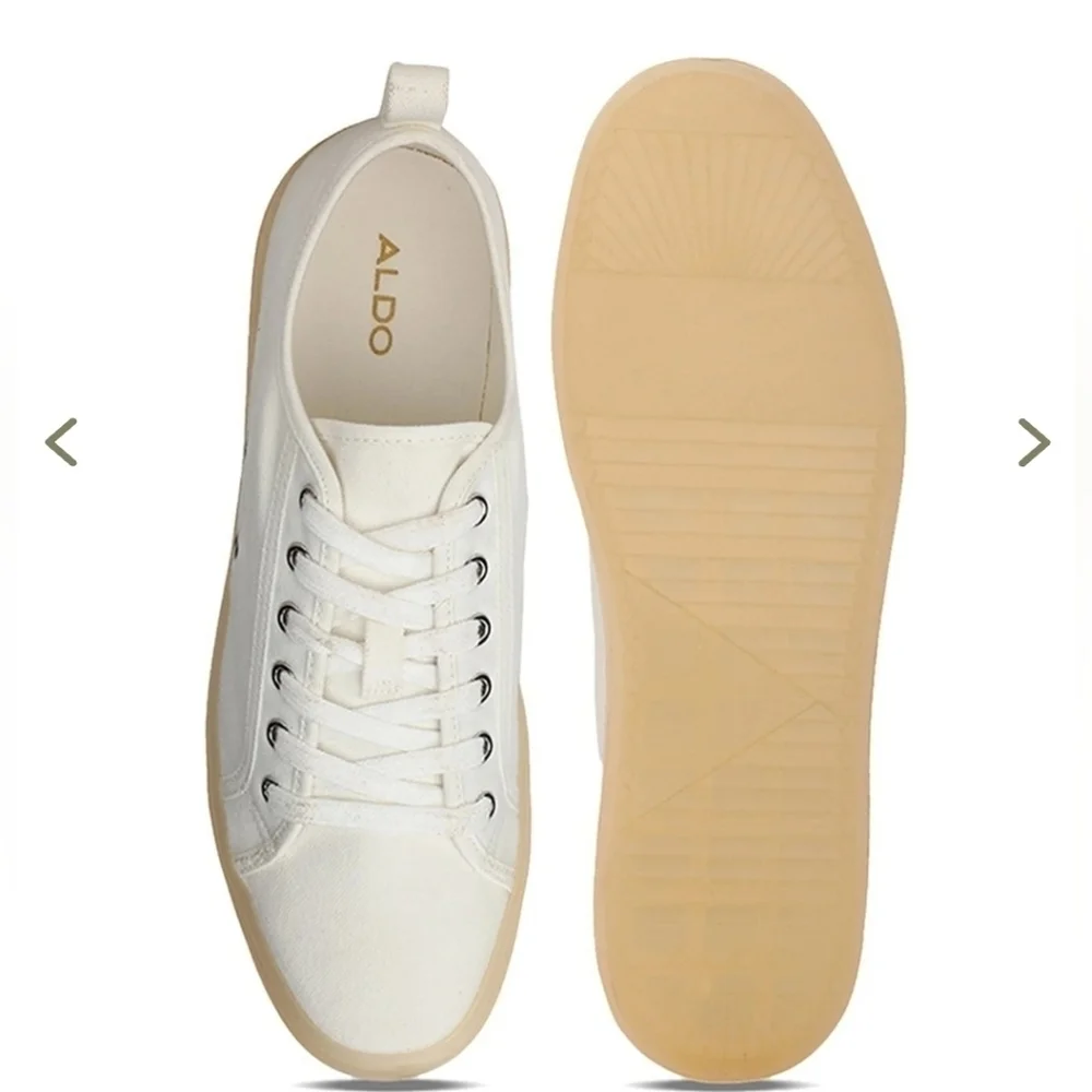 Aldo White‎ Cotton Atheletic For LADIES Size 6